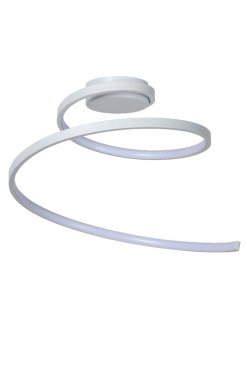 Lucide Maxence - Ø 46 x 35 cm - 24W LED inkl - 3 Stufen dimmbar - weiß