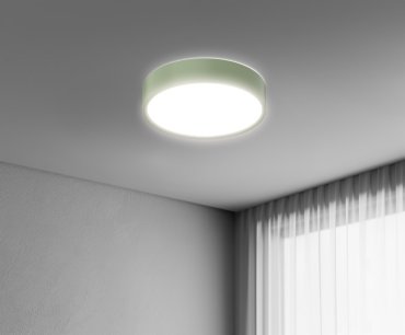 Century Italia Blanca Luxe - Deckenleuchte - Ø 30 x 7 cm - 17W LED inkl. - grün