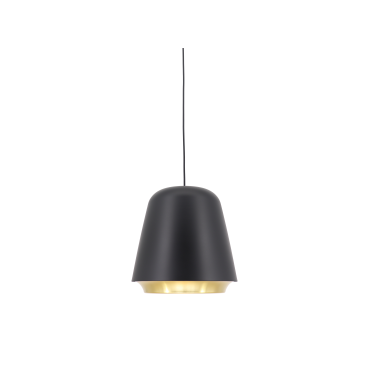 Artdelight Santiago - Pendelleuchte - Ø 35 x 190,5 cm - schwarz und gold