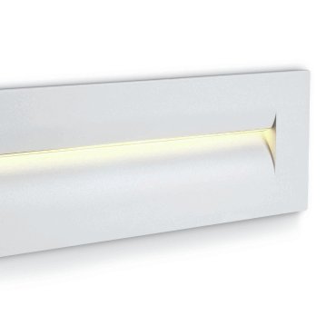 ONE Light Outdoor Dark Light Wall Recessed - Wandeinbauleuchte - 25 x 7,3 x 8,7 cm - 8,5W LED inkl. - IP65 - weiß