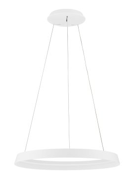 Nova Luce Ormi - Hängelampe - Ø 60 x 150 cm - 52W dimmbar LED inkl. - Sand Weiß