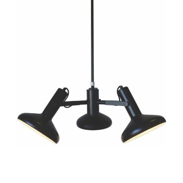 Artdelight Vectro - Pendelleuchte - Ø 55 x 173 cm - schwarz