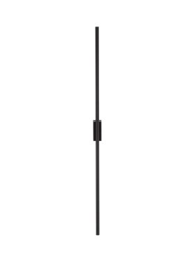Nova Luce Tien - wandleuchte - 1,5 x 8,3 x 90 cm - 15W LED inkl. - IP44 - sand schwarz