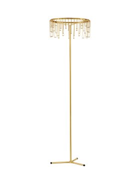 Nova Luce Stellar - Stehleuchte - Ø 40 x 140 cm - 17W dimmbar LED inkl. - gold