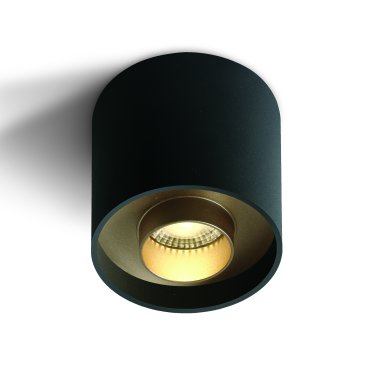 ONE Light Dark Light Cylinders Tubes - Deckenleuchte - Ø 7 x 7 cm - 8W LED inkl. - schwarz