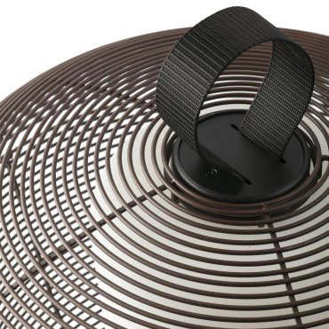 Faro Nara – tragbare leuchte – Ø 46 x 35 cm – IP65 – rostbraun