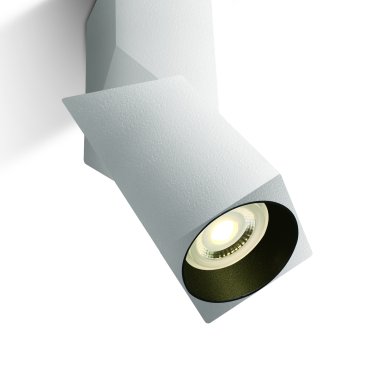 ONE Light Decorative Directional Spots - Aufbaustrahler - 5,8 x 5,8 x 19,3 cm - weiß