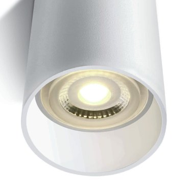 ONE Light GU10 Ceiling Cylinders - Aufbaustrahler 1L - Ø 5,6 x 10 cm - weiß