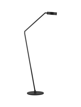 Nova Luce Afi - Stehleuchte - Ø 35 x 170 cm - 23W dimmbar LED inkl. - schwarz