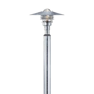 Nordlux Vejers - Gartenpfosten - Ø 39 x 215 cm - IP54 - verzinkter Stahl