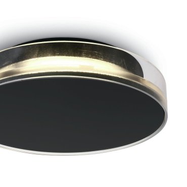 ONE Light Indoor/Outdoor Light Points - Außen-Decken-/Wandleuchte - Ø 23,8 x 5,4 cm - 12W LED inkl. - IP65 - schwarz