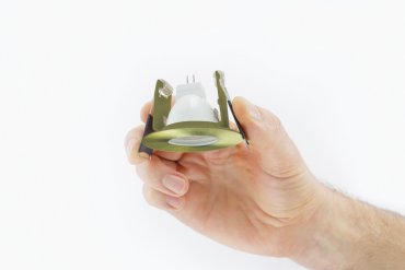 Integral LED mini - Einbaustrahler - Ø 64 mm - Ø 45 mm Einbaugröße - IP65 - antik gold