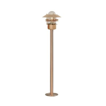 Nordlux Blokhus - Gartenleuchte - Ø 22 x 92 cm - IP54 - Kupfer