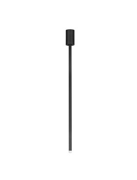 Nova Luce Ornos - Deckenleuchte - Ø 5 x 70 cm - 4W LED inkl. - Sand schwarz