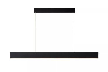 Lucide Raya LED - Hängeleuchte - 119 x 4 x 138 cm - 36W dimmbare LED inkl. - 2700K - schwarz