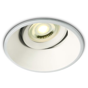 ONE Light Fire Rated GU10 Range - Einbaustrahler - Ø 92 mm, Ø 85 mm Einbaugröße - weiß