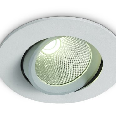 ONE Light 7W COB Range - Einbaustrahler - Ø 90 mm, Ø 75 mm Einbaumaß - 7W - weiß