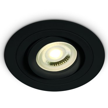 ONE Light - Einbaustrahler - Ø 92 mm, Ø 80 mm Einbaugröße - schwarz