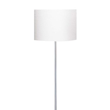 Searchlight Carter - Stehleuchte - 151 cm - Chrom und Silber satiniert