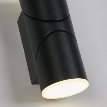 Searchlight Soho - Außenwandleuchte - 7 x 17 cm - 12W LED inkl - IP65 - schwarz