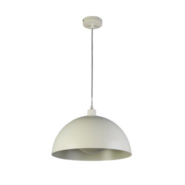 Searchlight Mars - Pendelleuchte - Ø 40 x 150 cm - matt creme und creme