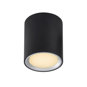 Nordlux Fallon Long - Aufbaustrahler 1L - Ø 10 cm - 4 Stufen Moodmaker-Funktion - 5,5W dimmbare LED inkl. - schwarz