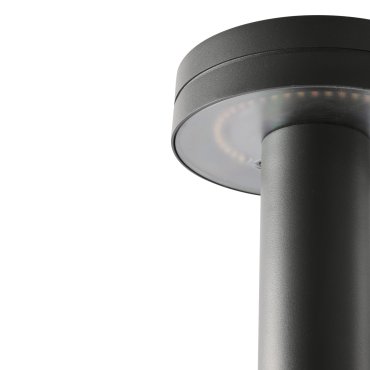 Faro Espot – gartenlampe – Ø 16 x 35 cm – 9W LED inkl. – IP65 – dunkelgrau