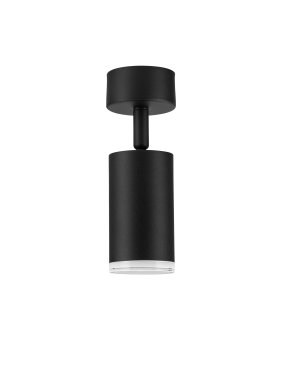 Nova Luce Mao - Aufbaustrahler - Ø 5,5 x 17 cm - IP44 - sand schwarz