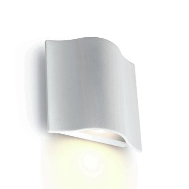 ONE Light Roof Tile - Außenwandleuchte - 12 x 5 x 12 cm - 6W LED inkl - IP54 - weiß