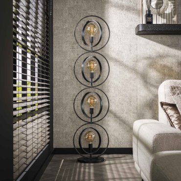 Vico Turn Around XL - Stehleuchte - 163 cm - Farbe anthrazit