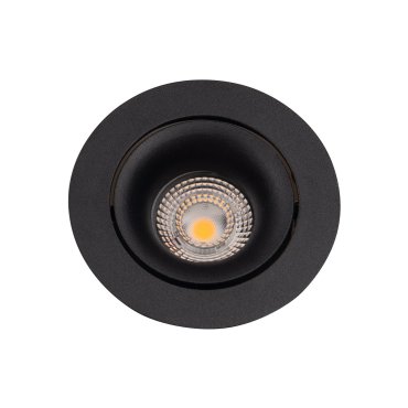 Maxlight Bellatrix Tilted für H0112 - Einbaustrahler 1L - Ø 105 mm, Ø 90 mm Einbaugröße - schwarz