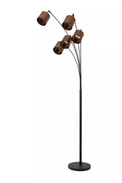Lucide Rankos - Stehleuchte - 30 x 71,5 x 200 cm - rostbraun