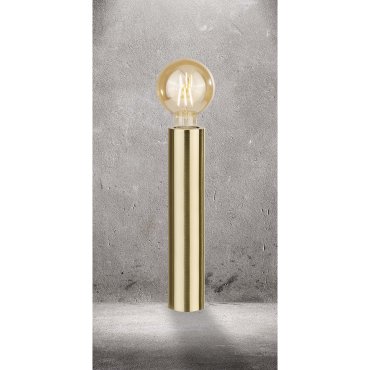 Searchlight Porter - Tischleuchte - Ø 6 x 30 cm - satiniert gold
