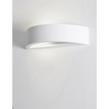 Nova Luce Sandro - Wandleuchte - 30 x 10 x 7,5 cm - weißer Gips