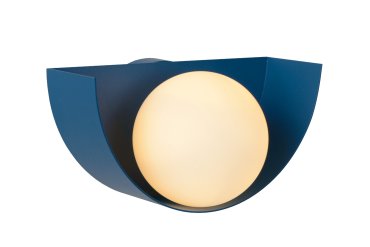 Lucide Benni - Wandleuchte - 21 x 12 x 10,5 cm - blau