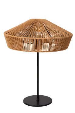 Lucide Yunkai - Tischleuchte - Ø 40 x 50 cm - Holz