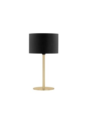 Nova Luce Sibnia - Tischleuchte - Ø 30 x 57,8 cm - Messing Gold und schwarz
