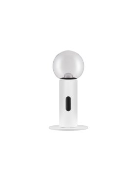 Nova Luce Chronos - Tischleuchte - Ø 15 x 30 cm - 11W dimmbar LED inkl. - weiß