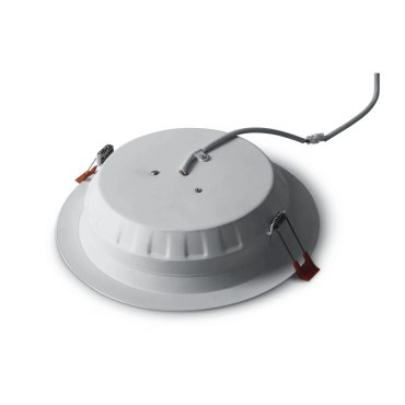 ONE Light Budget Downlight Range - Einbaustrahler - Ø 235 mm, Ø 210 mm Einbaumaß - 24W LED inkl. - weiß - Lichtfarbe warmweiß