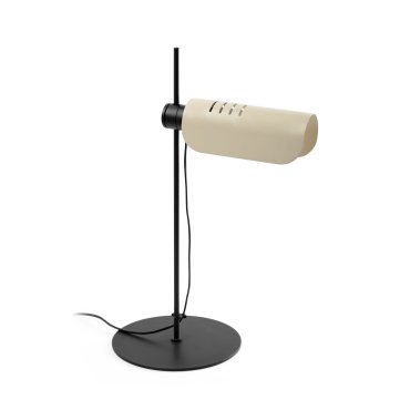 Faro Martinica - Tischleuchte - 38,6 x 53 x 24 cm - schwarz und beige