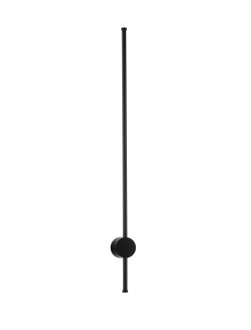 Nova Luce Ridge - Außenwandleuchte - 1,6 x 97 cm - 19W LED inkl. - IP65 - Sand schwarz