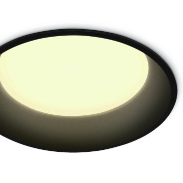 ONE Light SMD Dark Light Range - Einbaustrahler - Ø 175 mm, Ø 165 mm Einbaugröße - 22W LED inkl. - schwarz - Lichtfarbe weiß