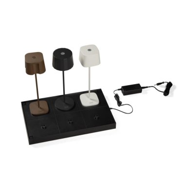 Konstsmide - Mehrfach-Ladestation - 47 x 29 x 4 cm - 45W - schwarz