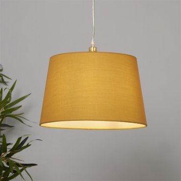 Kegelförmiger Lampenschirm Clyde Searchlight - Ø 30 x 19 cm - Ocker