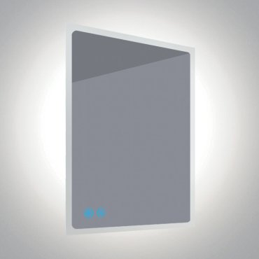 ONE Light Defog Mirrors - Spiegel mit Beleuchtung - 60 x 2,5 x 80 cm - 20W dimmbare LED inkl - IP44 - Aluminium