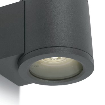 ONE Light GU10 Outdoor - Außenwandleuchte - 8 x 9 cm - IP54 - anthrazit