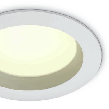 ONE Light Bathroom Downlights - Einbaustrahler - Ø 170 mm, Ø 140 mm Einbaumaß - 18W LED inkl. - IP54 - weiß - weiße Lichtfarbe