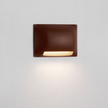 Nova Luce Sub - Außenwandleuchte - 13,5 x 8,5 x 3,5 cm - 5W LED inkl. - IP65 - corten
