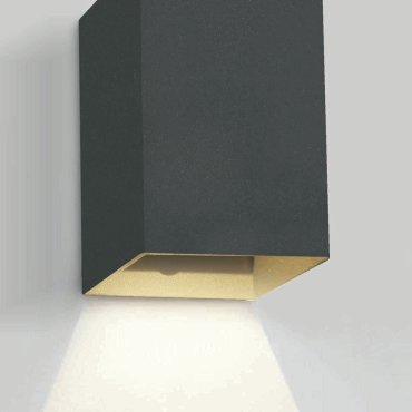 ONE Light Outdoor Wall Dark Lights - Außenwandleuchte - 9 x 6,8 x 10,7 cm - 3W LED inkl - IP54 - anthrazit
