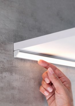 Klus 45-16 - LED-Profil - 1,6 x 1,1 cm - silber eloxiert